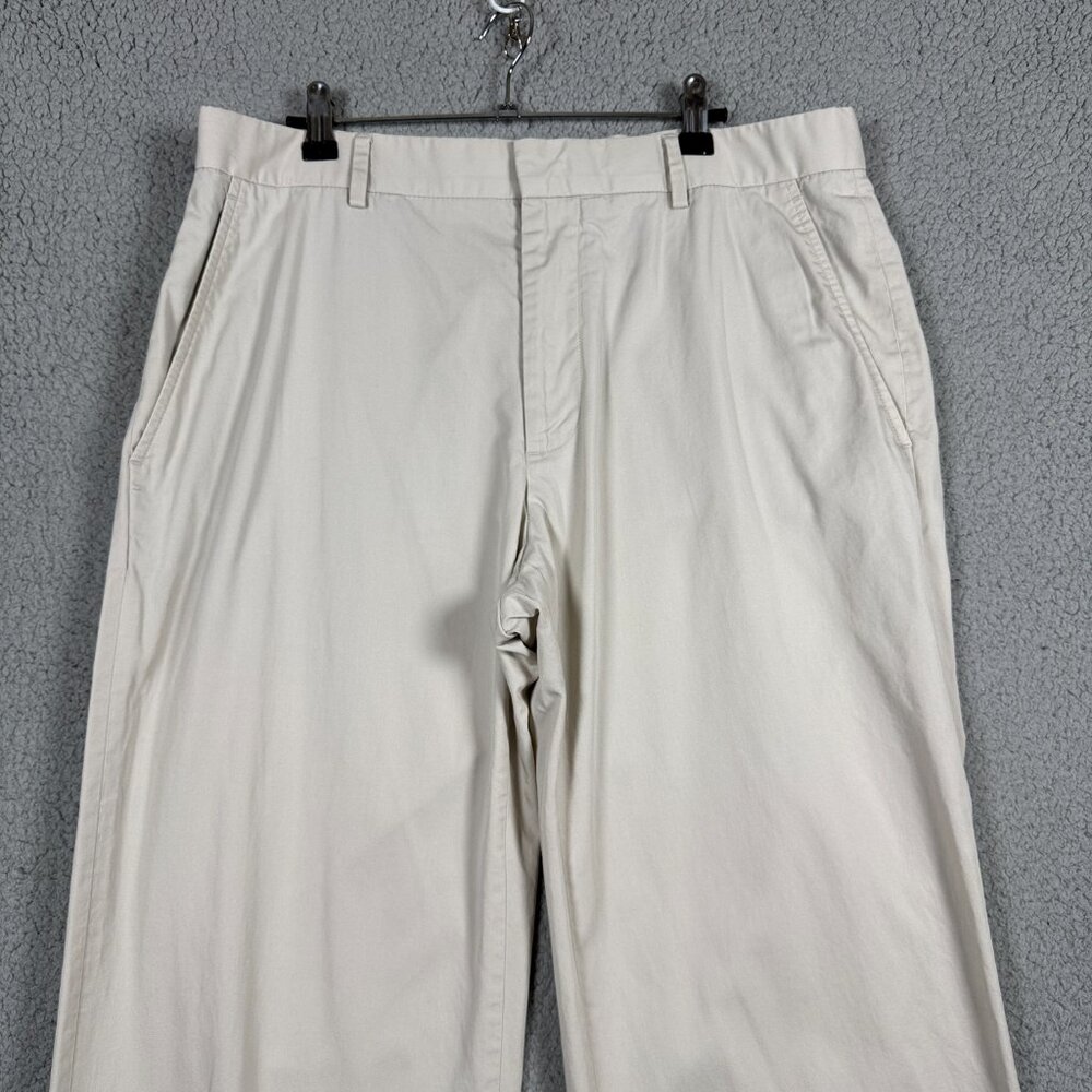 Banana Republic Pants Men Size 34x34 Beige Modern Fit Chino 100% Cotton Straight